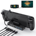 6-in-1 Steam Deck Dock with Gigabit Ethernet, 4K@60Hz HDMI, USB 3.0, USB-C I358