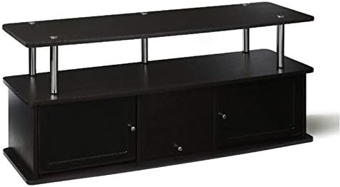 47 TV Stand Entertainment Console with 3 Storage Cabinets M875