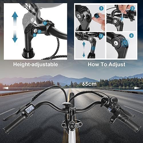 26" 48V 500Wh Electric Bike with Removable Battery E899219