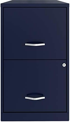 18in 2 Drawer Metal File Cabinet Teal G316