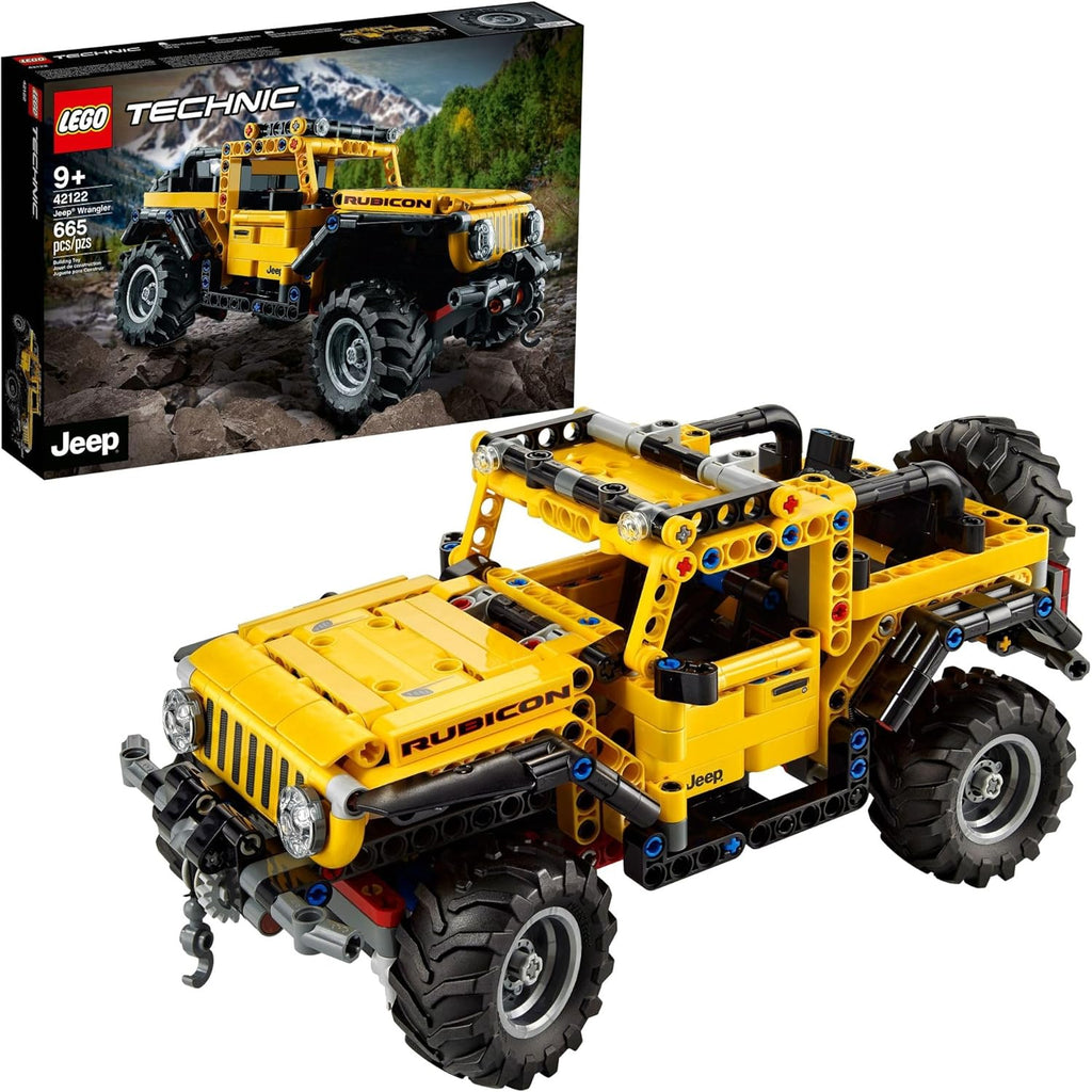 LEGO Technic Jeep Wrangler 4x4 Toy Car 42122 Model Building Kit L953571