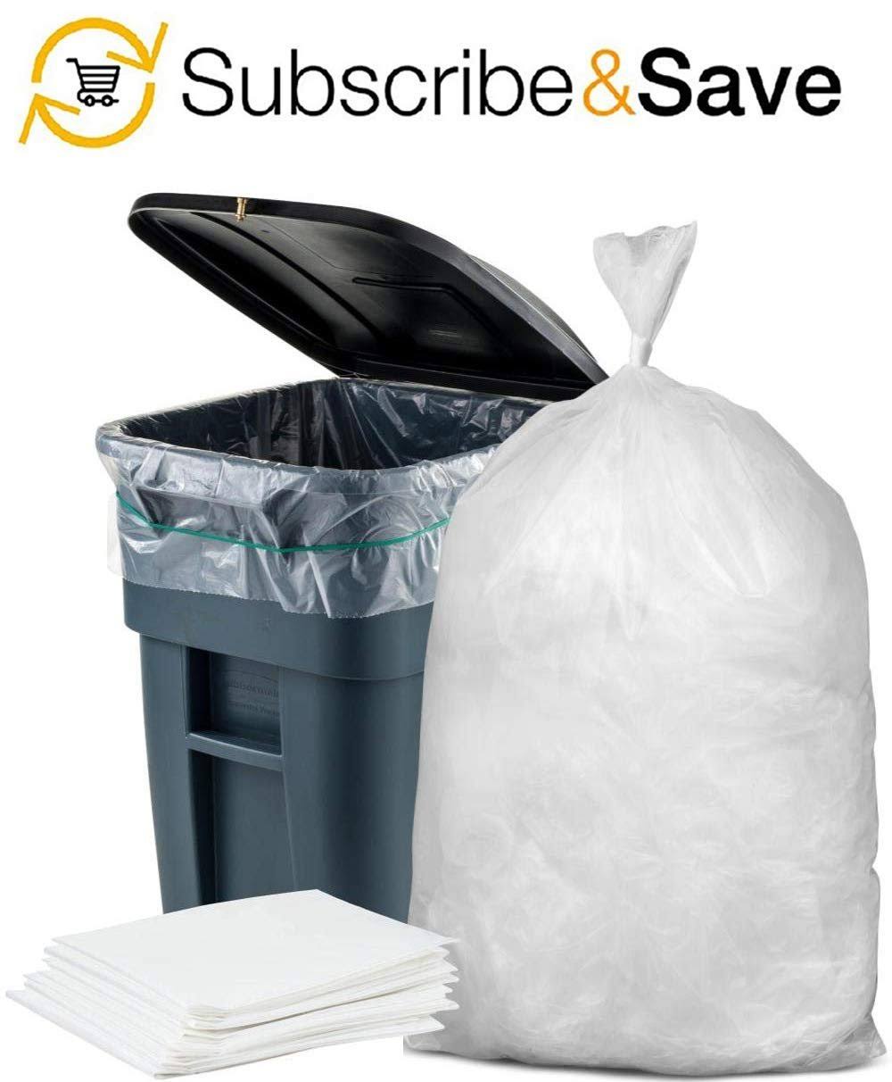 200 Pack Heavy Duty Can Liners 60 Gal U763