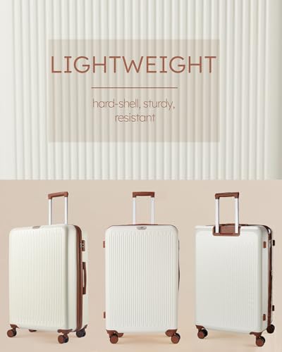 3 Piece Hardshell Expandable Luggage Set with TSA Lock M70114