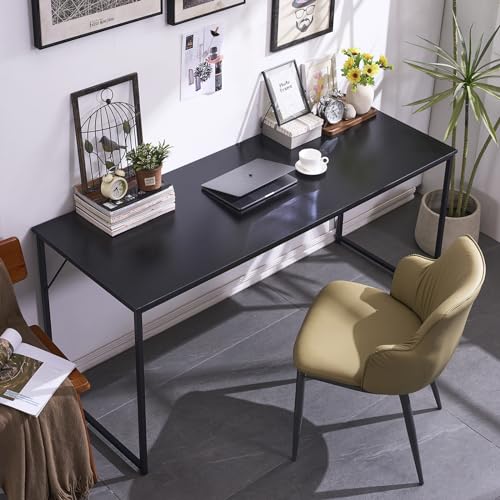 Vintage Computer Desk with Metal Frame V763229