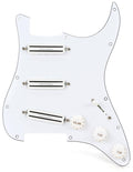 White Loaded Pickguard J920