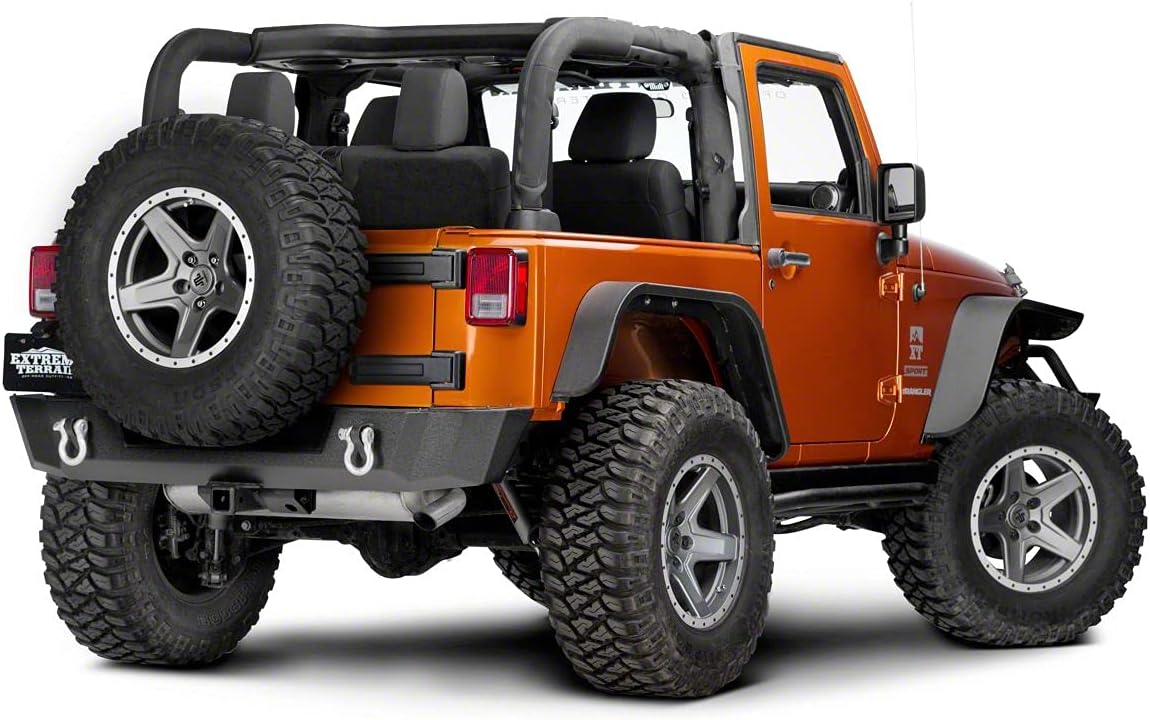 Rear Bumper Compatible with Jeep Wrangler JK F5579