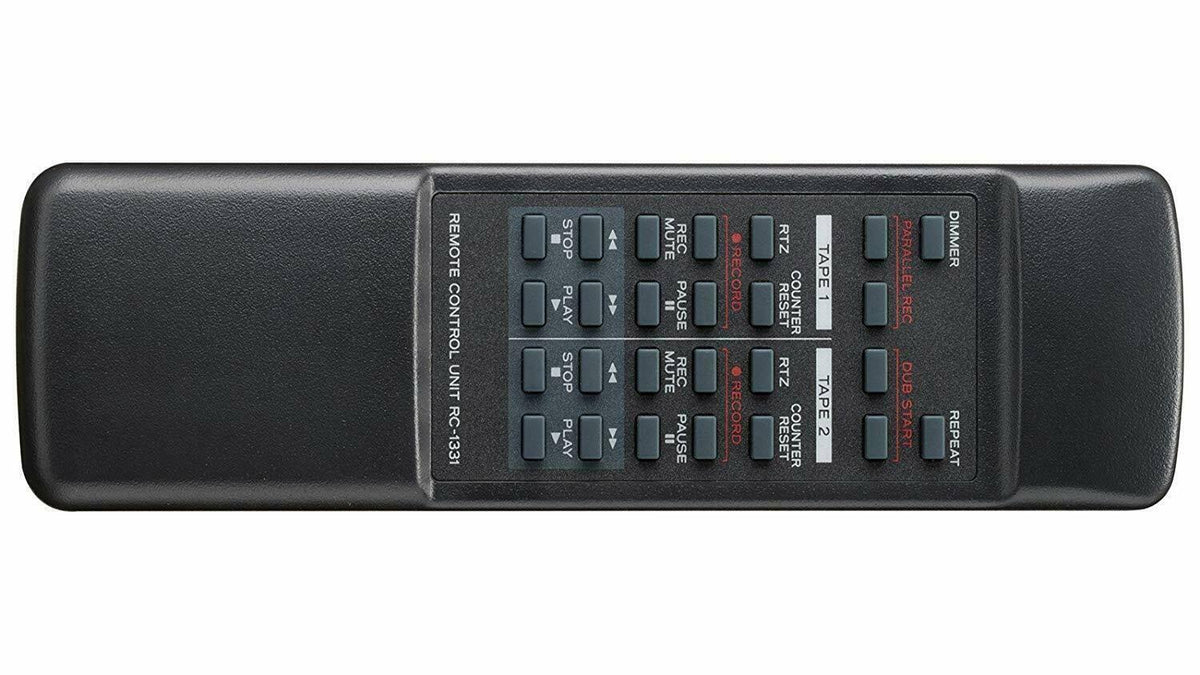 Silver Double Cassette Deck O949