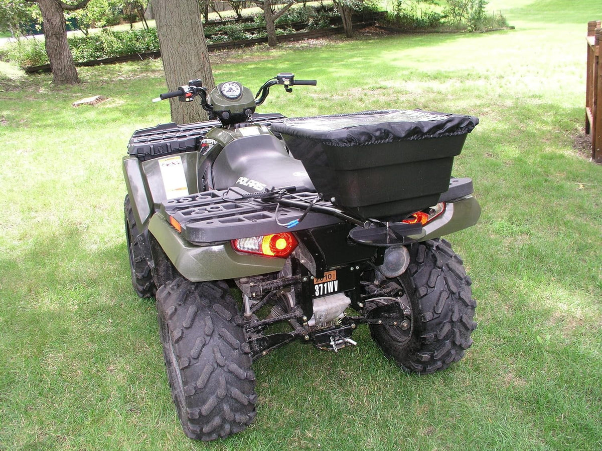 12V 80 Pound Broadcast Seed & Fertilizer Spreader J1716