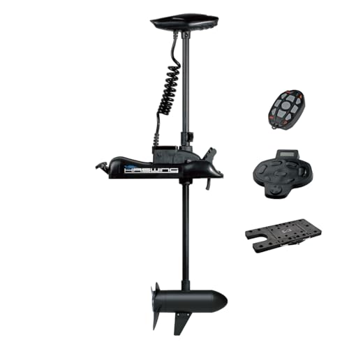 12V 55LB 54 Inch Shaft Electric Trolling Motor with Remote Control X778