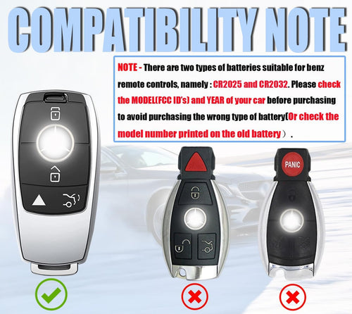 (2 Pack) CR2032 Remote Key Fob Battery Y79270