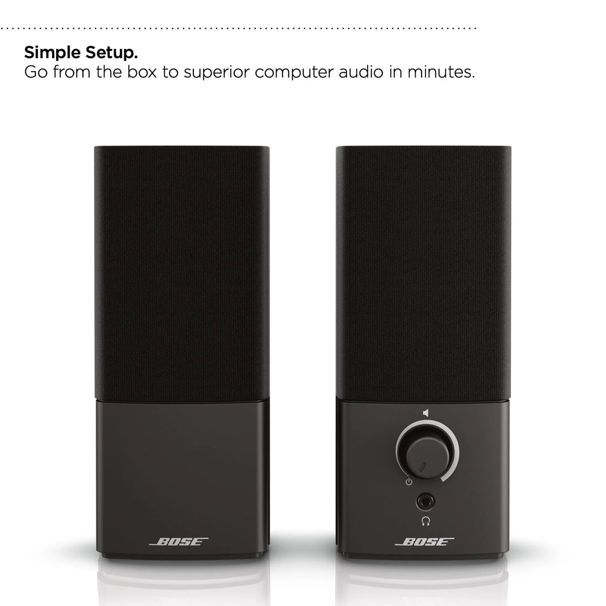 2 speakers per pack, 7.5 inches Computer Speaker System Y7422