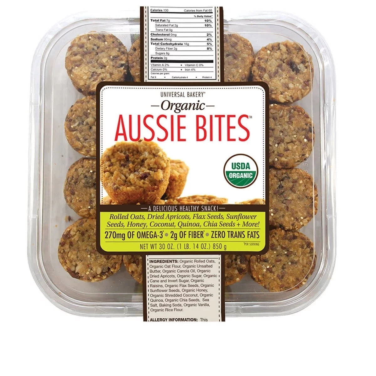 Organic Aussie Bites 32 Count V71732