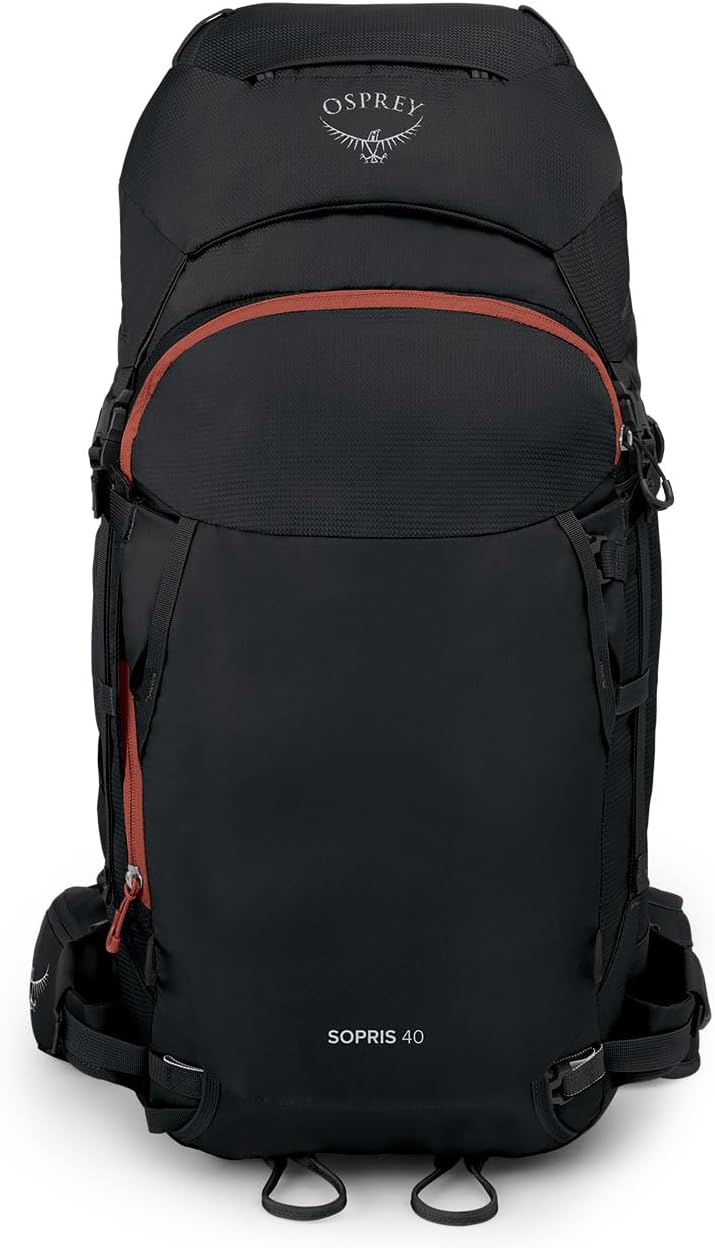 Black 40L Ski and Snowboard Backpack H5297