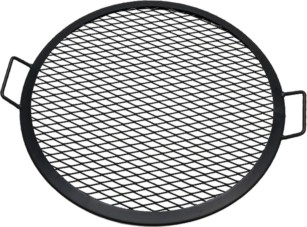 Round Heavy-Duty Steel Fire Pit Cooking Grate C463941