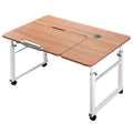Adjustable Height Overbed Table with Wheels G248552