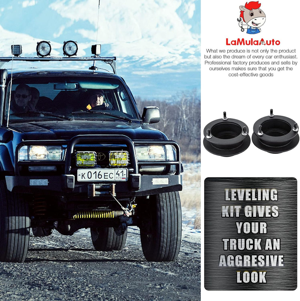 2 Front Leveling Lift Kits for 4WD Dodge Ram 1500 2500 3500 Trucks Q828913