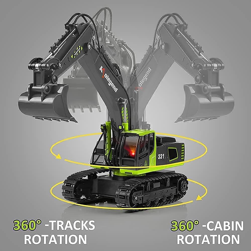Remote Control Excavator Toy Truck 1/18 Scale O880