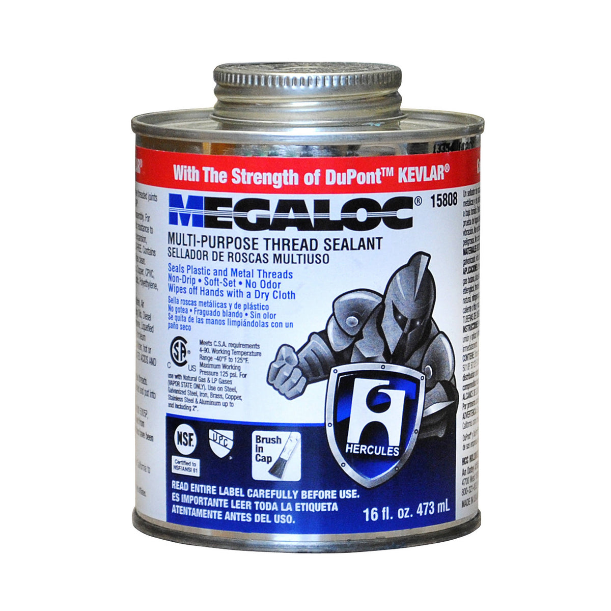 1 qt. Block with Screw Cap and Brush G594825