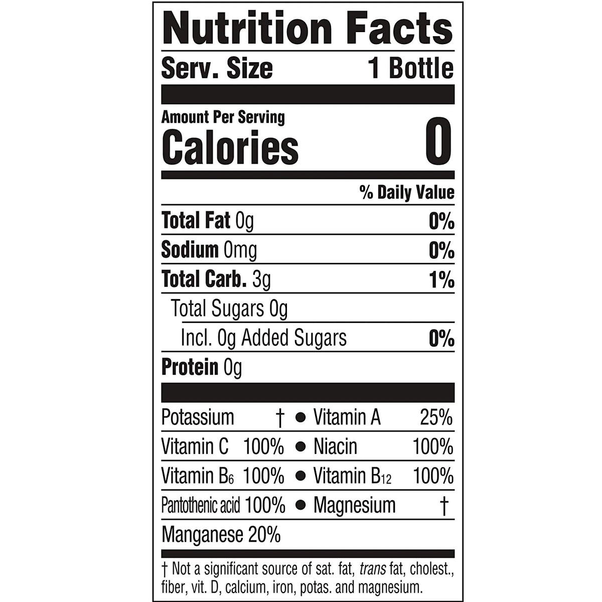 3 Flavor Variety Pack Nutrient Enhanced Flavored Water, 20 Fl Oz Bottles (Pack of 12) J28287