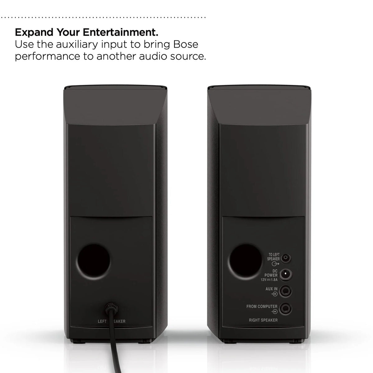 2 speakers per pack, 7.5 inches Computer Speaker System Y7422