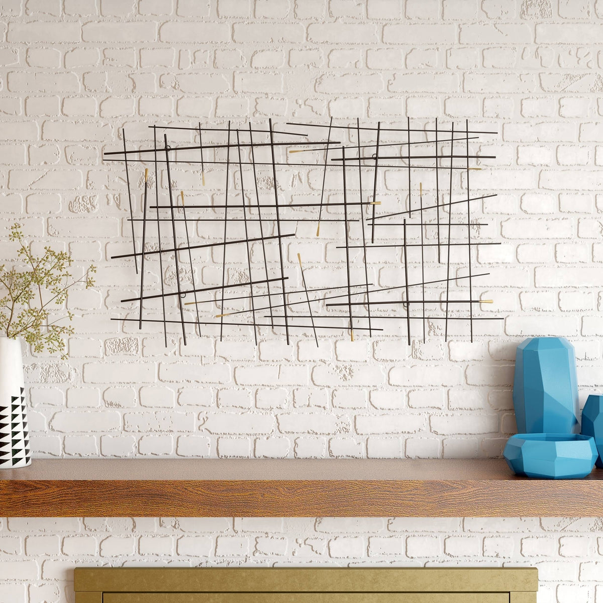 Modern Metal Wall Decor I4241