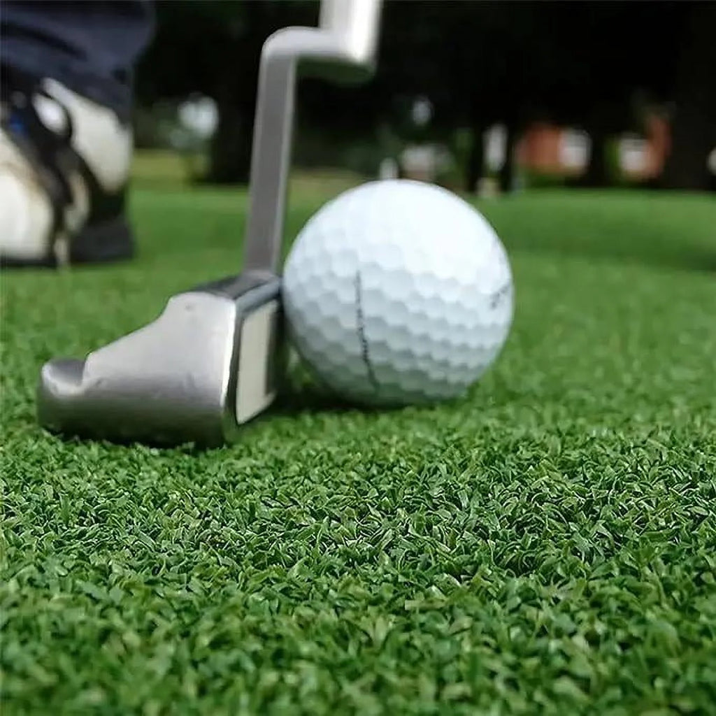 6'6" x 28' Green Artificial Turf Golf Hitting Mat L6539