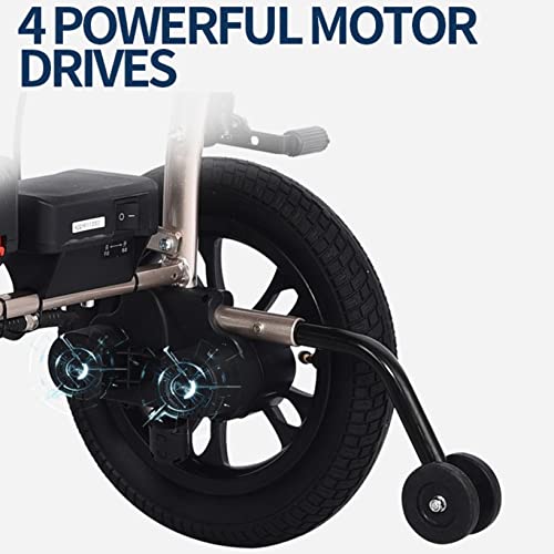 Lightweight Electric Power Wheelchair 380W Motor Portable Travel Wheel Chairs C715159