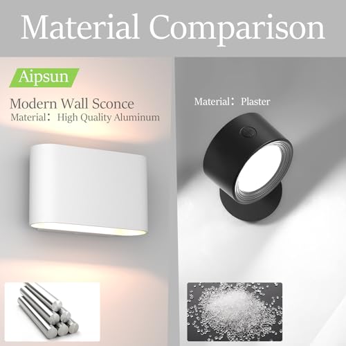 Black LED Wall Sconces 1 Pack Hardwired Up and Down Wall Mount Light Warm White 3000K with G9 Bulbs M50878