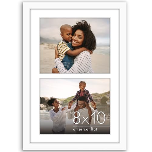 12x18 Collage Picture Frame with Shatter-Resistant Glass – Black Q700