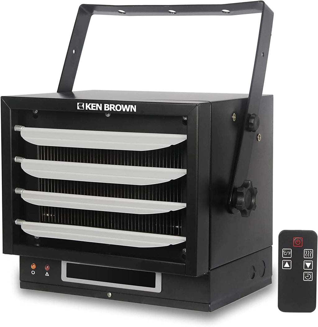 7500W Digital Fan Forced Ceiling Mount Heater with Remote and Digital Thermostat I9071