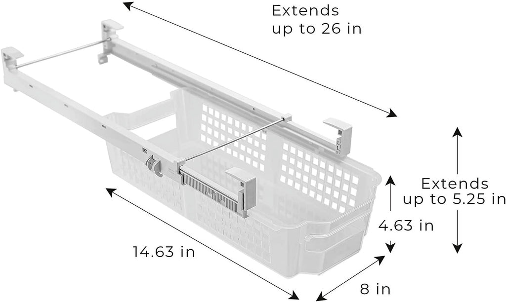 Refrigerator Pull Out Bin Drawer - Clear Z926216