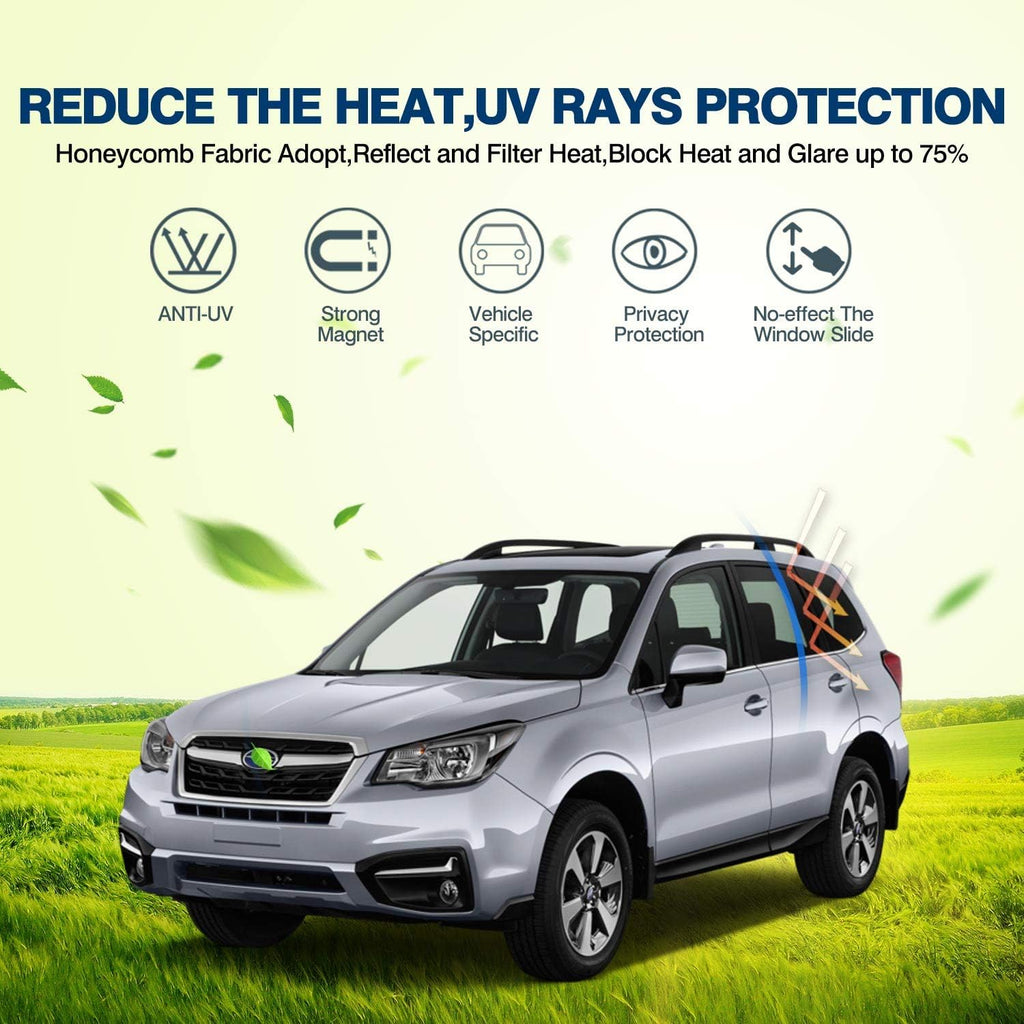 Car Side Window Sunshades 6Pcs H5911