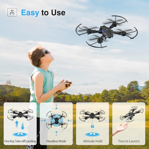 1080P Camera FPV Foldable Drone with 2 Batteries V279
