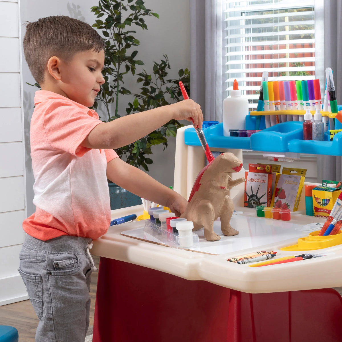 Plastic Kids Activity Center and Table A22188