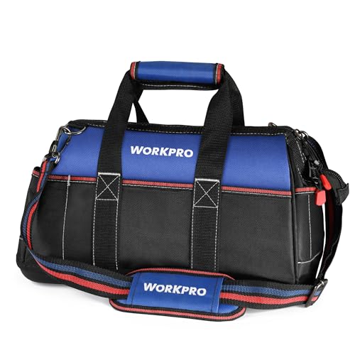 16-inch Wide Mouth Tool Bag with Water Proof Molded Base C671782