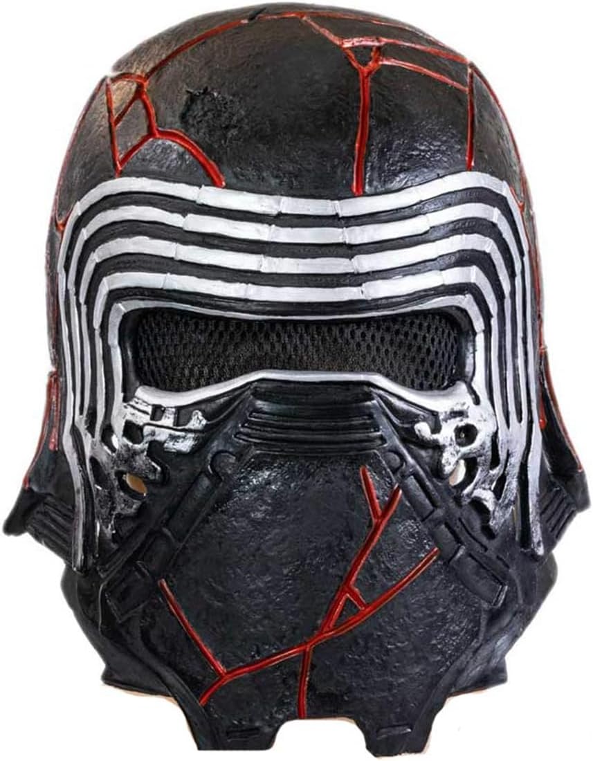 Kylo Ren Helmet Mask Latex Deluxe Cosplay Costume Replica M55398