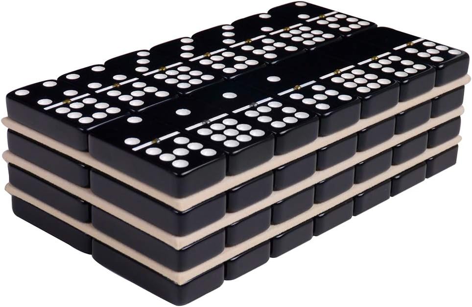 Black Domino Set W418