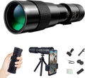 4k 10-300x40mm Super Telephoto Zoom Monocular Telescope with Phone Adapter Tripod J35510