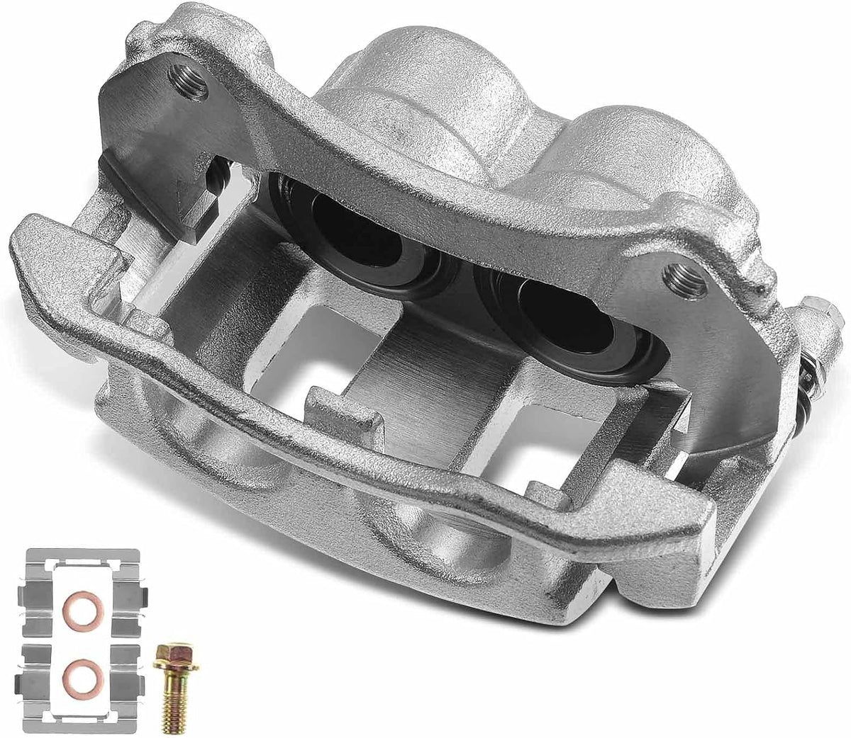 Disc Brake Caliper Assembly with Bracket Front Right Pack of 2 E377470