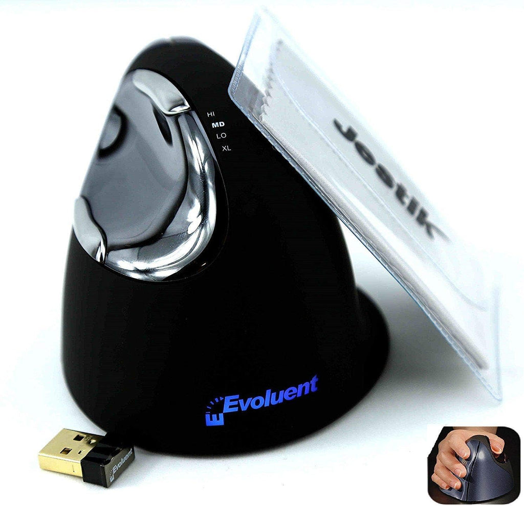 VerticalMouse 4 Right Wireless Plus Microfiber Cloth C504220