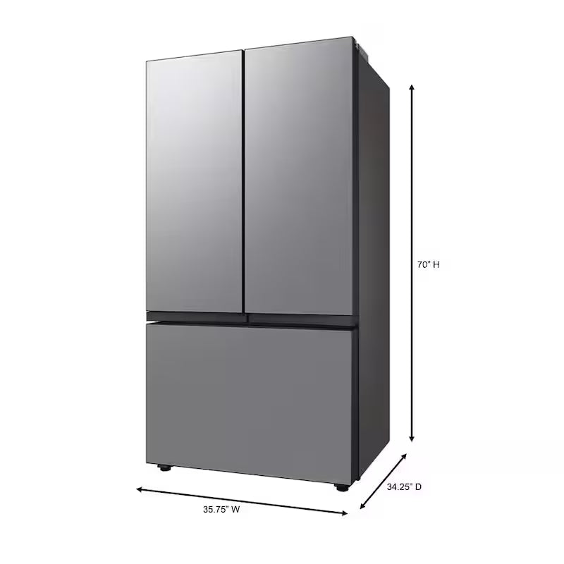 30 cu. ft. 3-Door French Door Smart Refrigerator with Beverage Center Stainless Steel O9417