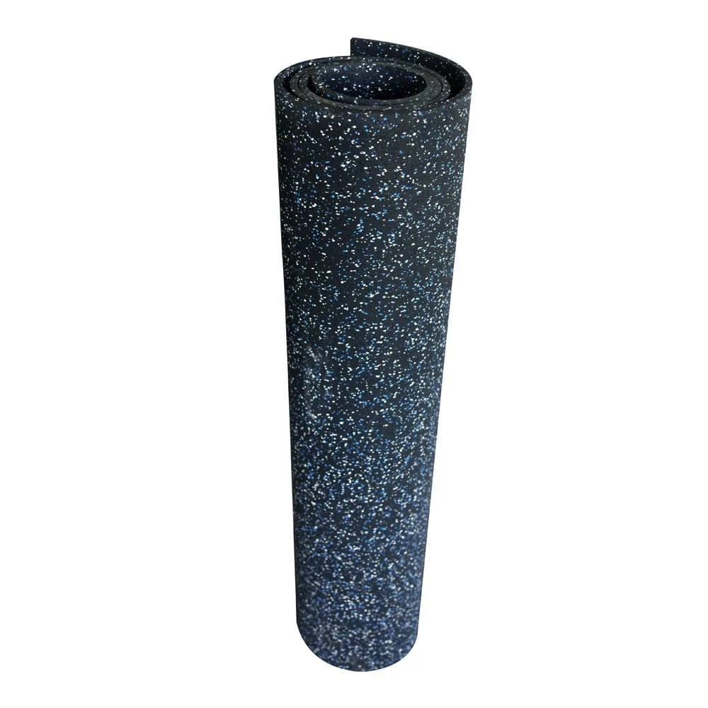 3/16 in. x 4 ft. x 20 ft. Black Rubber Flooring G2026