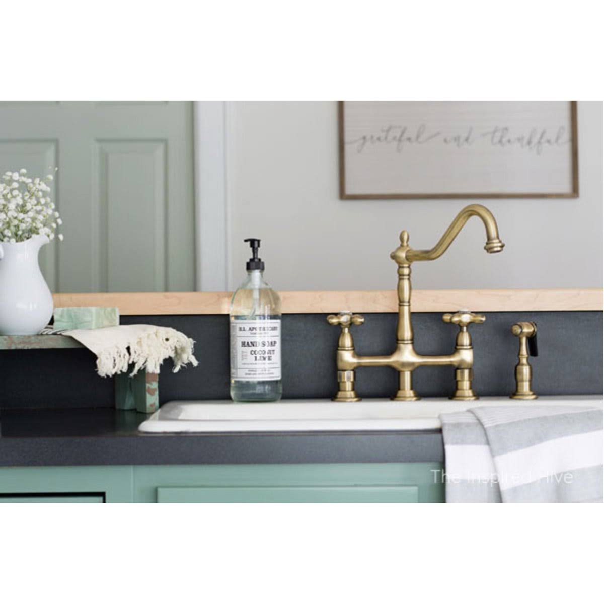 Kitchen Faucet with Brass Sprayer B906