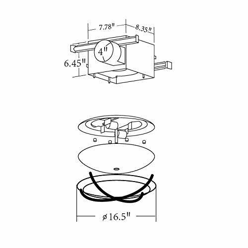 Cast Chrome Bathroom Exhaust Fan and Light D3025