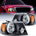 Chrome Housing Amber Reflector Headlight Assembly Replacement R284764