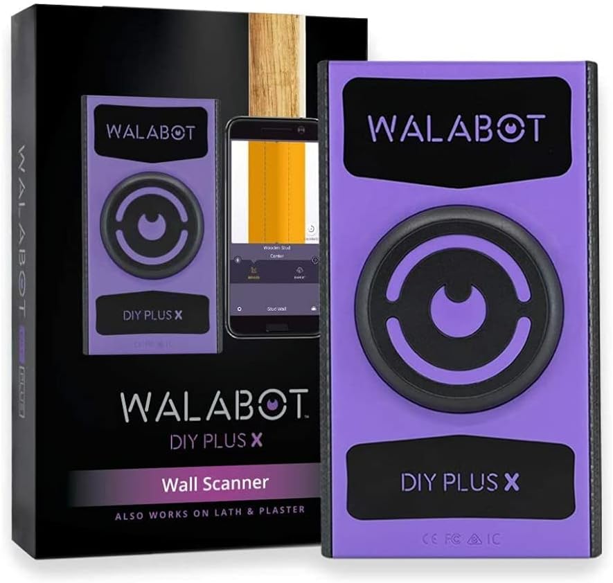 Walabot DIY Plus X Visual Wall Scanner with Braided Aluminum Alloy USB-C to USB-A Cable Bundle M6834