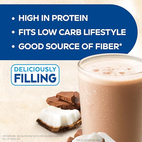 Creamy Chocolate Coconut Protein Shake, 15g Protein, 12 Count S215113