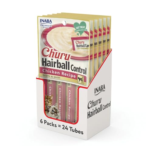 Chicken Creamy Cat Treat with Taurine & Vitamin E, 24 Tubes L814