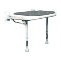 Grey Wide Seat Without Back and Arms R6736