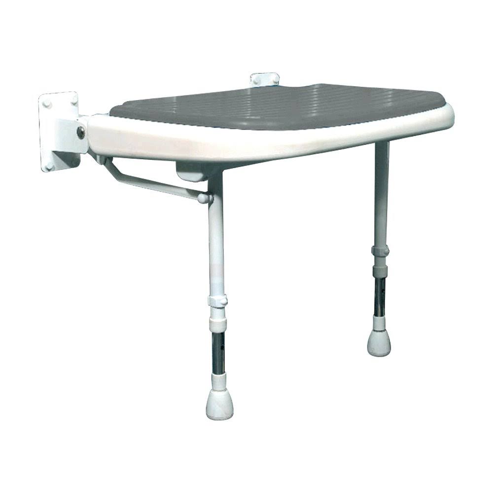 Grey Wide Seat Without Back and Arms R6736